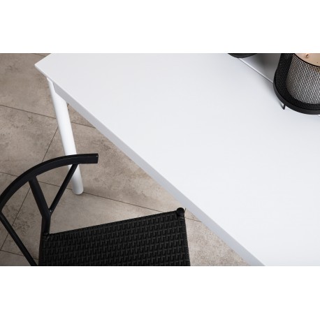 Modena havebord 150x100cm - Hvid