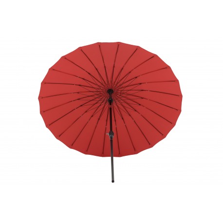 Palmetto Parasol - Sort,Rød