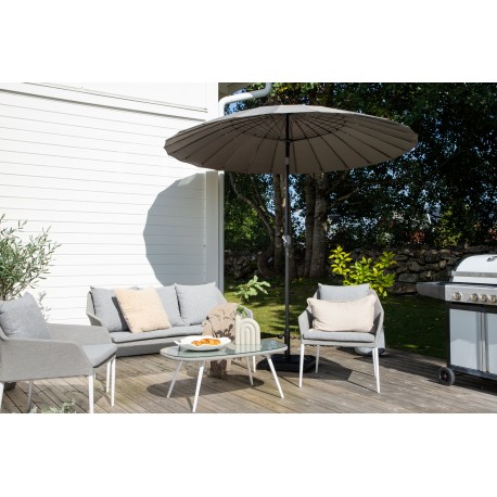 Palmetto Parasol - Sort,Grå