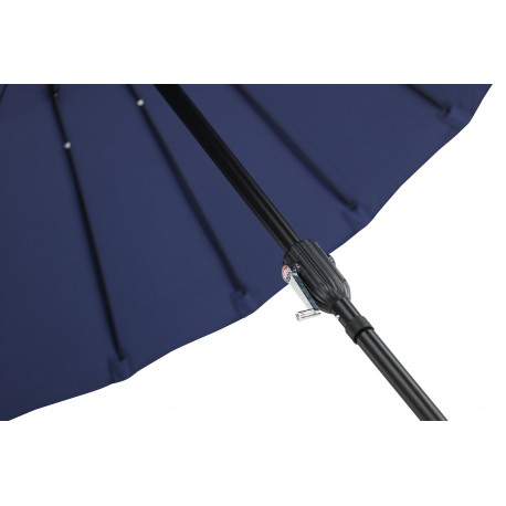 Palmetto Parasol - Sort,Blå