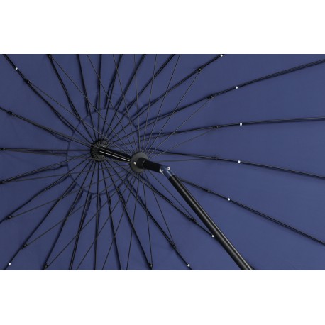 Palmetto Parasol - Sort,Blå