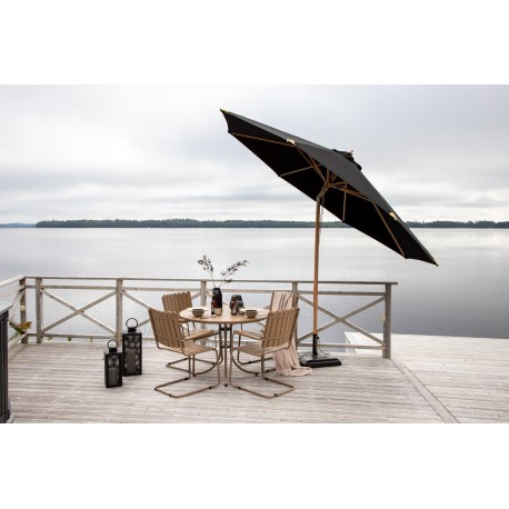 Nypo Parasol - Sort,Natur