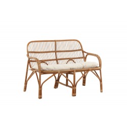 Nella 2 personers Sofa - Natur,Off White