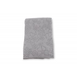 Niki Sengetæppe - Lysegrå