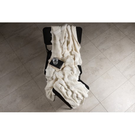 Katleen Plaid - Off White og - Hvid