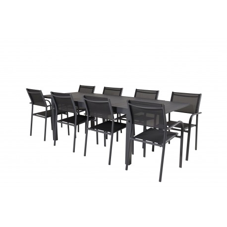 Marbella e Loungesæt - Havemøbelsæt - Sort