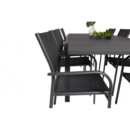 Marbella e Loungesæt - Havemøbelsæt - Sort