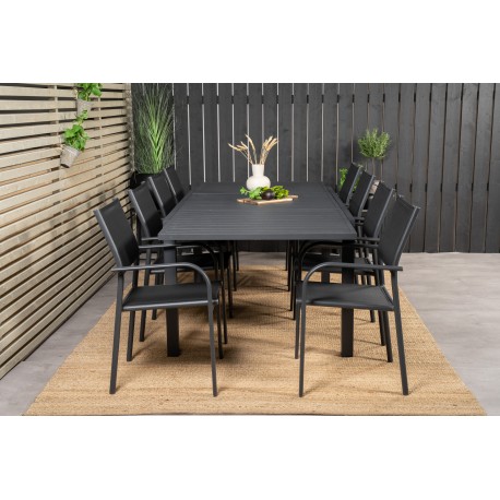 Marbella e Loungesæt - Havemøbelsæt - Sort