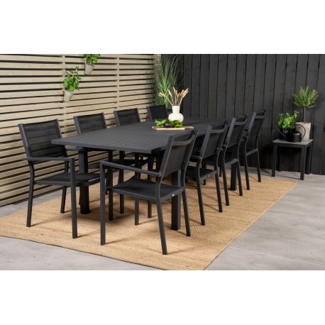 Marbella Loungesæt - Havemøbelsæt - Sort