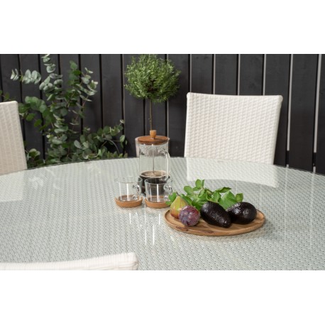 Volta Rundt Loungesæt - Havemøbelsæt - Hvid