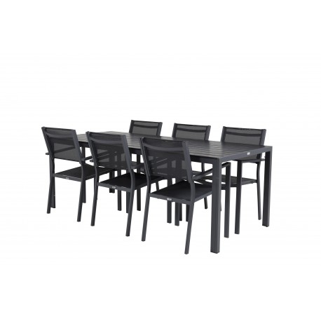 Break Loungesæt - Havemøbelsæt - Sort