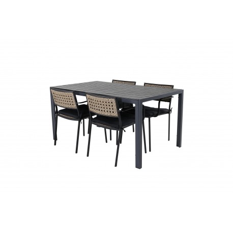 Break Loungesæt - Havemøbelsæt - Sort