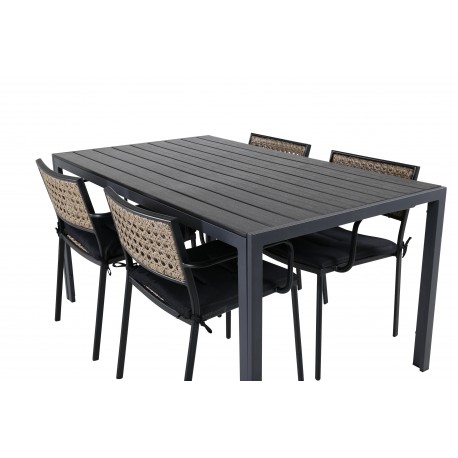 Break Loungesæt - Havemøbelsæt - Sort