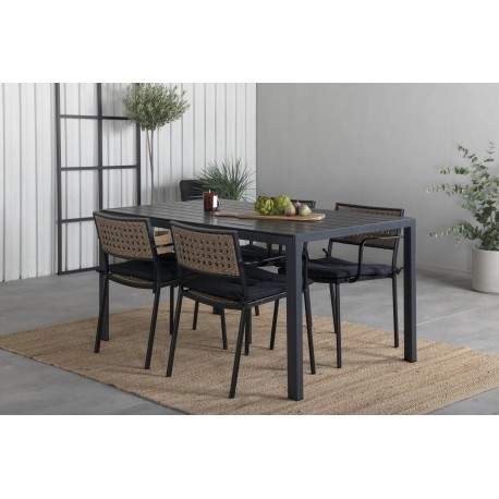 Break Loungesæt - Havemøbelsæt - Sort