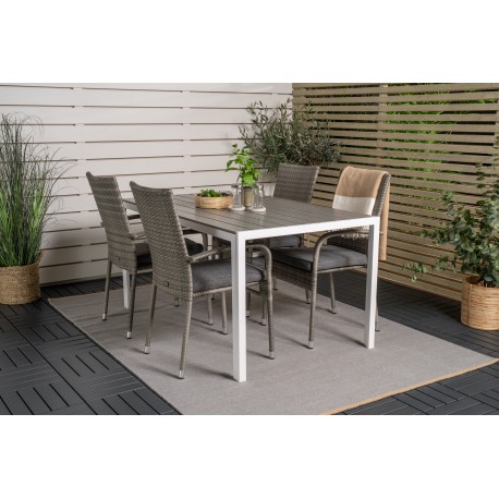 Break Loungesæt - Havemøbelsæt - Grå,Hvid