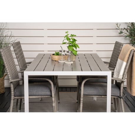 Break Loungesæt - Havemøbelsæt - Grå,Hvid