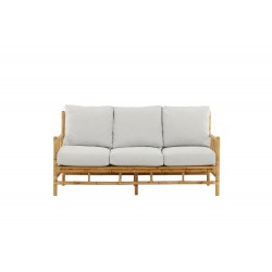 Cane 3 personers haveSofa - Lysegrå,Natur