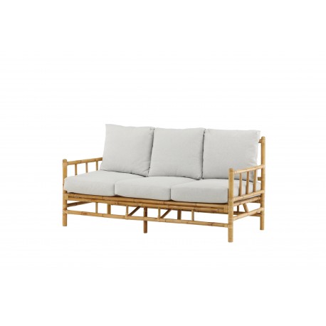 Cane 3 personers haveSofa - Lysegrå,Natur