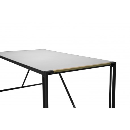 Texas Bord - Sort,Lysegrå