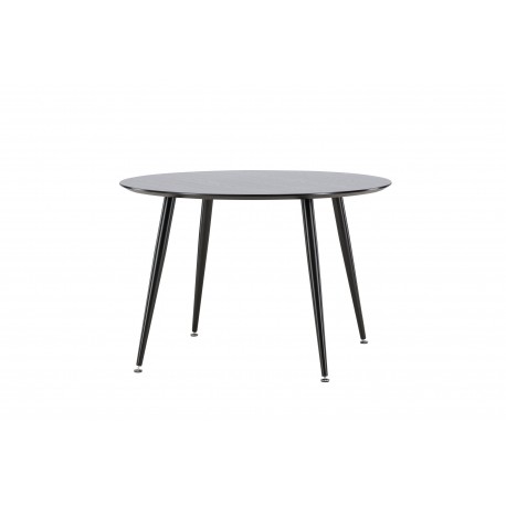 Dipp Rundt spisebord - Sort