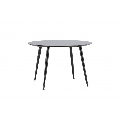 Dipp Rundt spisebord - Sort