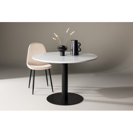 Razzia Rundt spisebord Ø106 cm - Marmor