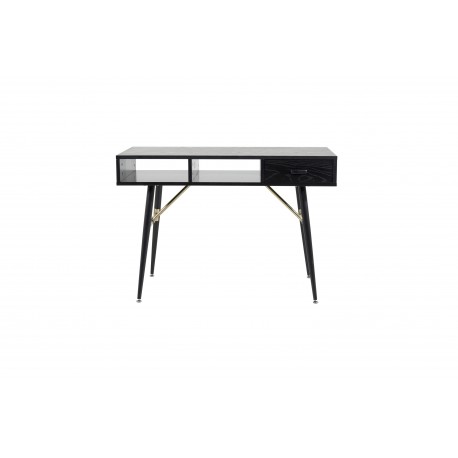 Gold Skrivebord 110 x 60 cm - Sort