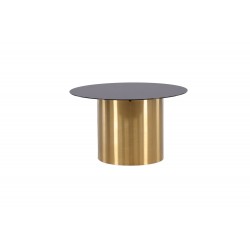 Ystad Bord - Sort og Brushed Messing