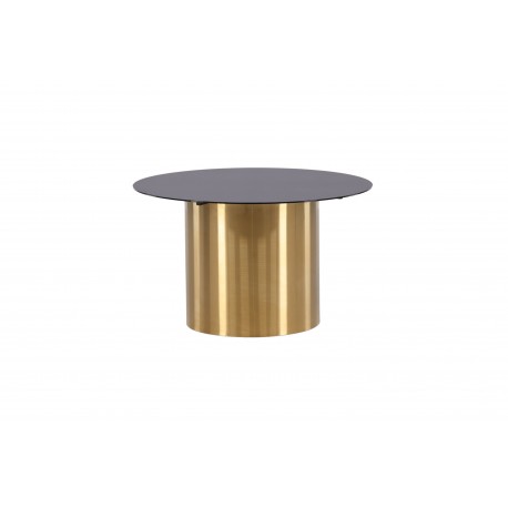 Ystad Bord - Sort og Brushed Messing
