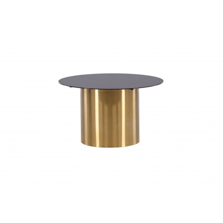 Ystad Bord - Sort og Brushed Messing