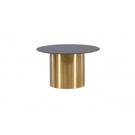 Ystad Bord - Sort og Brushed Messing