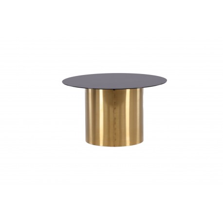 Ystad Bord - Sort og Brushed Messing