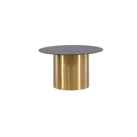 Ystad Bord - Sort og Brushed Messing