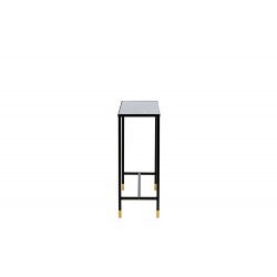 Dipp Sidebord - Sort og Messing