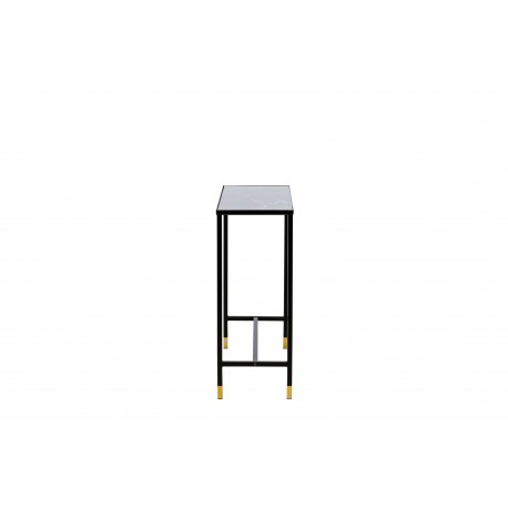 Dipp Sidebord - Sort og Messing