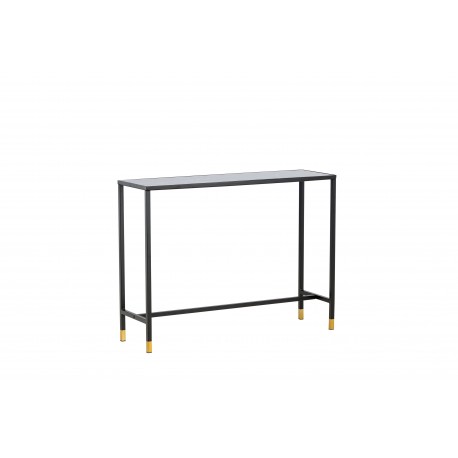 Dipp Sidebord - Sort og Messing