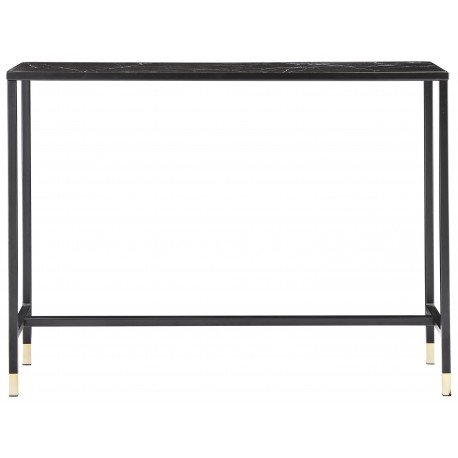 Dipp Sidebord - Sort og Messing