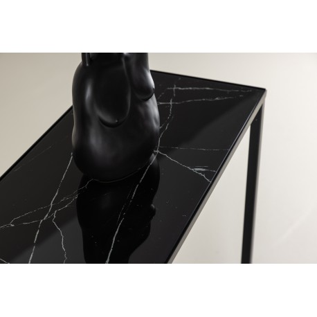 Dipp Sidebord - Sort og Messing