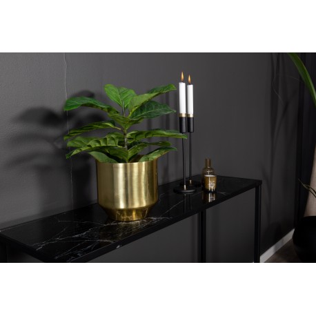 Dipp Sidebord - Sort og Messing