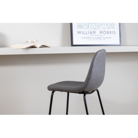 Polar Barstol - Sort og Grå