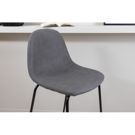 Polar Barstol - Sort og Grå