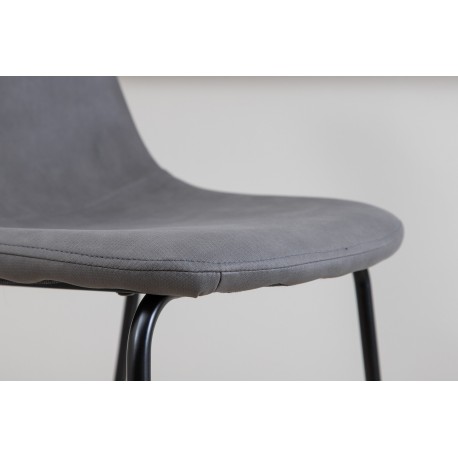 Polar Barstol - Sort og Grå