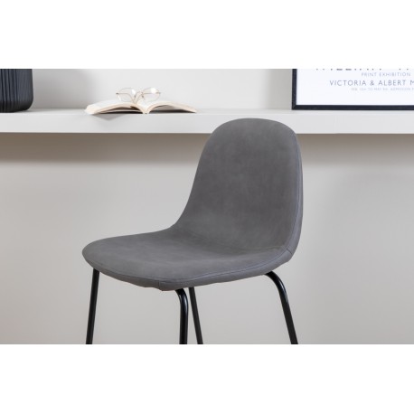 Polar Barstol - Sort og Grå