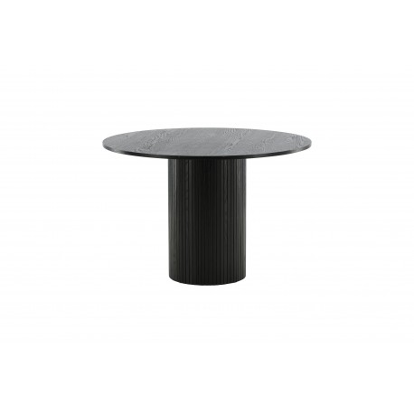 Bianca Rundt spisebord - Sort