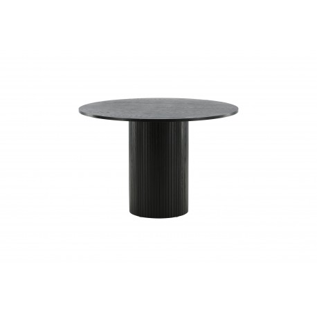 Bianca Rundt spisebord - Sort