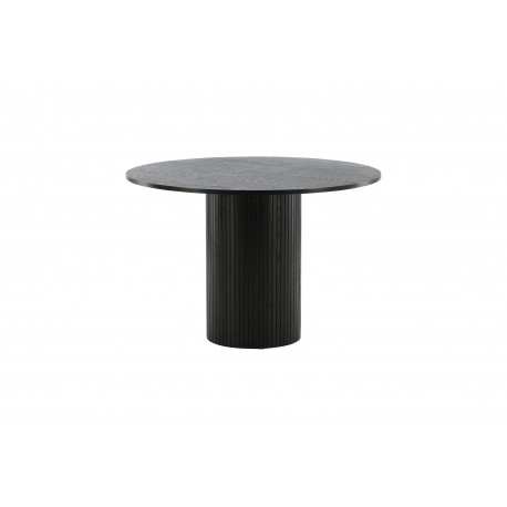 Bianca Rundt spisebord - Sort