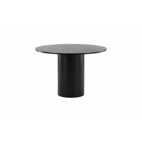 Bianca Rundt spisebord - Sort