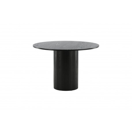 Bianca Rundt spisebord - Sort