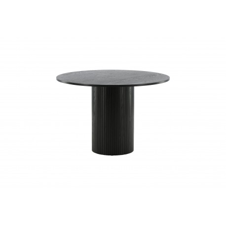 Bianca Rundt spisebord - Sort