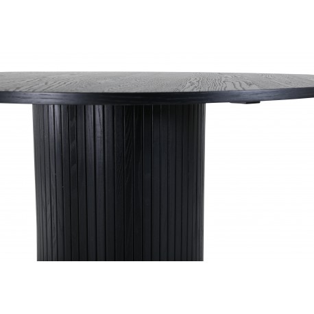 Bianca Rundt spisebord - Sort